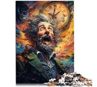 Rompecabezas de 2000 piezas para adultos, dios del tiempo, decoración del hogar, desafiante de completar pero divertido y humorístico, 27.56 x 39.37 pulgadas para adolescentes de 14 años en adelante
