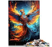 Rompecabezas de 2000 piezas para adultos, diseño de fénix de fantasía, para Navidad, lista de deseos con Papá Noel, 70 x 100 cm, para adolescentes de 14 años en adelante