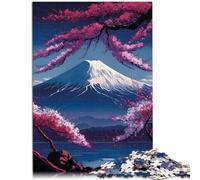 Rompecabezas de 2000 piezas para adultos, diseño de monte Fuji de Japón, naturaleza difícil, 27.56 x 39.37 pulgadas, ideas de regalo para adolescentes a partir de 14 años