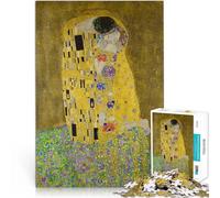 Rompecabezas de 2000 Piezas para Adultos El Beso Juego Familiar para aliviar el estrés: desafío difícil Grandes Regalos y Juguetes 70x100cm