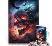 Rompecabezas de 2000 Piezas para Adultos Esqueleto de Terror Juguete Educativo de Aprendizaje Toda la Familia. 70x100cm