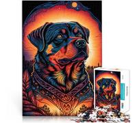 Rompecabezas de 2000 Piezas para Adultos Estilo Rottweiler 7 Juegos Divertidos para la Familia Trato como Regalo para Toda la Familia 70x100cm