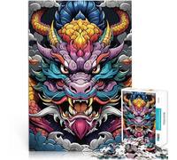 Rompecabezas de 2000 piezas para adultos Fantasy Flying Dragon Jigsaw para regalos regalos para amigos y familiares 27.56" x 39.37" para adolescentes edad 14+