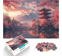 Rompecabezas de 2000 Piezas para Adultos “Flor de Cerezo en Japón” Hecho de Papel,Apto para Mayores de 14 años. Juego de Rompecabezas Juegos Juguetes Regalo。tamaño:70x100cm/27.5x39.3pulgada