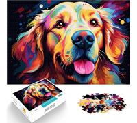 Rompecabezas de 2000 piezas para adultos, Golden Retrievers, difícil rompecabezas duro de 27.56 x 39.37 pulgadas, decoración perfecta para adolescentes a partir de 14 años