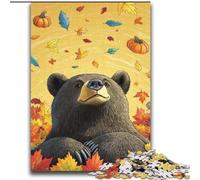 Rompecabezas de 2000 Piezas para Adultos, Halloween, Oso Pardo, desafío de Inteligencia Cerebral, Juguetes adictivos, Regalo Divertido para Mayores de 14 años, 70x100cm