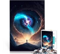 Rompecabezas de 2000 piezas para adultos, hermoso planeta extraterrestre, difícil y duro, entrena tu cerebro y manos, 27.56 x 39.37 pulgadas, para adolescentes a partir de 14 años
