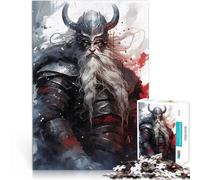 Rompecabezas de 2000 Piezas para Adultos Mitología nórdica nórdica Corte de precisión Cada Pieza es única: un desafiante y Divertido Juego Familiar 70x100cm