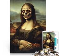 Rompecabezas de 2000 Piezas para Adultos Mona Lisa Zombi Competición de Velocidad de Manos Regalos para Amigos y Familiares 70x100cm