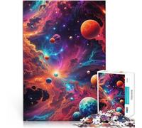 Rompecabezas de 2000 Piezas para Adultos “Mundo Colorido” Hecho de Papel,para y a Partir de 14 años Rompecabezas para Cumpleaños tamaño:70x100cm/27.5x39.3pulgada