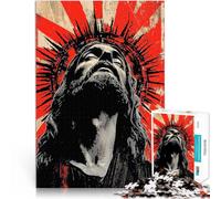 Rompecabezas de 2000 Piezas para Adultos Obra de Arte de Jesucristo Hecho de cartón para Mayores de 14 años Juego práctico Juego de Navidad Regalos para Mujeres tamaño:70x100cm