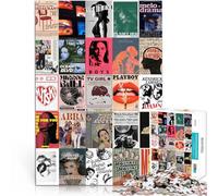 Rompecabezas de 2000 Piezas para Adultos Póster de Costura Retro Hecho de Papel,para y a Partir de 14 años desafío Educativo Regalo de cumpleaños de Navidad。tamaño:70x100cm/27.5x39.3pulgada