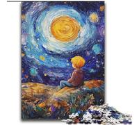 Rompecabezas de 2000 Piezas para Adultos, Regalo de El Principito del Cielo Nocturno, decoración artística de Pared y Regalo de cumpleaños para Amigos, Oficina en casa, 70x100cm