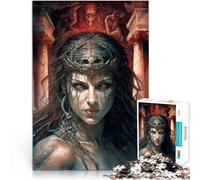 Rompecabezas de 2000 Piezas para Adultos Retrato de fantasía de Medusa Juego Familiar para y Decoración artística del hogar 70x100cm