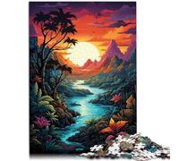 Rompecabezas de 2000 piezas para adultos, rompecabezas colorido de Seychelles, desafiante, difícil rompecabezas de 27.55 x 39.37 pulgadas, regalo de cumpleaños, regalo, arte de pared