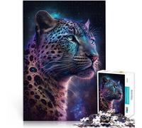 Rompecabezas de 2000 piezas para adultos, rompecabezas de color, galaxia, leopardo, desafiante, juegos, regalos, entrena tu cerebro y manos, 27.56 x 39.37 pulgadas para niños de 14 años