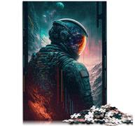 Rompecabezas de 2000 piezas para adultos, rompecabezas de último astronauta desafiante, rompecabezas difícil, gran regalo para Navidad, 70 x 100 cm