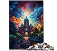 Rompecabezas de 2000 piezas para adultos, rompecabezas del palacio de Fredensborg para 27.56 x 39.37 pulgadas, ideal como regalo para toda la familia