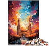 Rompecabezas de 2000 piezas para adultos, rompecabezas del Palacio Nacional, decoración de pared, regalos para amigos y familiares, 70 x 100 cm