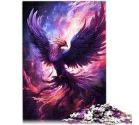 Rompecabezas de 2000 piezas para adultos, rompecabezas místico de pájaros fénix, lista de deseos de Navidad con Papá Noel, 70 x 100 cm, adecuado para adolescentes de 14 años en adelante