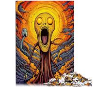 Rompecabezas de 2000 piezas para adultos Scream Juguete educativo intelectual descomprimiendo Decoración perfecta 27,56 pulgadas x 39,37 pulgadas Adecuado para adolescentes de 14 años y mayores