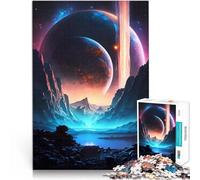 Rompecabezas de 2000 Piezas para Adultos Sinfonía de paisajes cósmicos Análisis y lógica con Piezas de Formas aleatorias Que se entrelazan Completamente 70x100cm