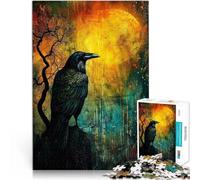 Rompecabezas de 2000 Piezas para Adultos Vigilancia de Medianoche de los Ravens Juguetes educativos Regalos de cumpleaños 70x100cm