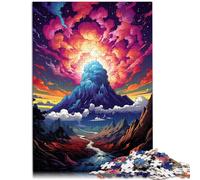 Rompecabezas de 2000 piezas para adultos Volcano Fun Games Cada pieza es única - Juego familiar estimulante y divertido de 27,56" x 39,37" para adolescentes de 14 años y mayores
