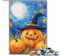 Rompecabezas de 2000 Piezas para Adultos y Adolescentes, El Mago de la Calabaza, un Juego desafiante Toda la Familia, 70x100cm