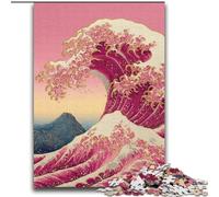 Rompecabezas de 2000 Piezas para Adultos y Adolescentes Estilo japonés Las Ondas ayudan a ejercitar el Cerebro Juguetes adictivos para Cultivar la Paciencia Regalo de cumpleaños 70x100cm