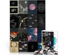 Rompecabezas de 2000 Piezas para Adultos y Adolescentes Ilustración de Mosaico astronómico para Mayores de 14 años Juegos Educativos Juego de Decoración del Hogar. Juegos Juguetes Regalo