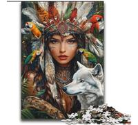 Rompecabezas de 2000 Piezas para Adultos y Adolescentes Juego Educativo Familiar de Princesas Indias Toda la Familia Mayores de 14 años 70x100cm