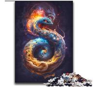 Rompecabezas de 2000 Piezas para Adultos y Adolescentes Juego Educativo Familiar Galaxy Fantasy Dragon Toda la Familia Mayores de 14 años 70x100cm