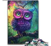 Rompecabezas de 2000 Piezas Sueño Búho Ayuda al Cerebro a ejercitar Juguetes adictivos para Cultivar la Paciencia Decoración 70x100cm