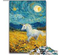 Rompecabezas de 2000 Piezas Un Unicornio Misterioso para Adultos y Adolescentes, a Partir de 14 años Juegos Divertidos, Actividades en casa, Regalos de cumpleaños y de Viaje (70x100cm)