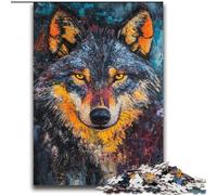 Rompecabezas de 2000 Piezas Wolf Art para Adolescentes, a Partir de 14 años Decoración de Pared cumpleaños y Navidad (70x100cm)