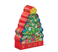 Rompecabezas de 24 piezas de Crocodile Creek/rbol de Navidad