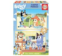 Rompecabezas de 2x50 piezas de Bluey