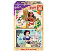 Rompecabezas de 2x50 piezas de las Princesas de Disney