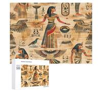Rompecabezas de 300/500/1000 piezas de Egipto antiguo, regalos desafiantes personalizados para adultos, 500 piezas