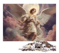 Rompecabezas de 300 Piezas Ángel de la Luna para Adultos, Ideal para Halloween, decoración única para el hogar y Regalos, 300 Piezas (40 x 28 cm)