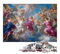 Rompecabezas de 300 Piezas Angeles Celestiales Ascienden para Adultos. Rompecabezas para Halloween. Edades 14+. 300 Piezas (40 x 28 cm).