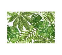 Rompecabezas de 300 Piezas con Hojas Tropicales, Palmeras exóticas, follaje de la Selva, Plantas, Naturaleza y Verde para Adultos. Rompecabezas de Madera para Adultos Mayores.