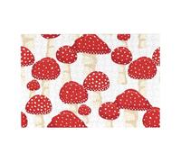 Rompecabezas de 300 Piezas de Hongos Rojos amanita muscaria con Caja de Embalaje para Adultos - Rompecabezas de Madera