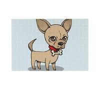 Rompecabezas de 300 Piezas de Perros Lindos (2) para Adultos: Rompecabezas de Madera para Adultos Mayores