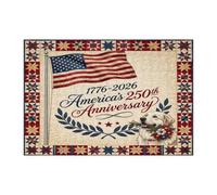 Rompecabezas de 300 piezas, diseño de perro de los Grandes Pirineos del 250 aniversario, rompecabezas de madera de la independencia del 4 de julio, decoraciones de patrón vintage para entretenimiento