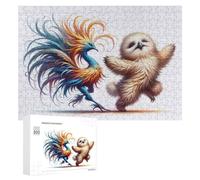 Rompecabezas de 300 piezas para adolescentes, criaturas de fantasía, danza, juguete para decoración de pared, difícil, duro, único, regalos de cumpleaños y Navidad, 300 piezas