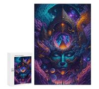 Rompecabezas de 300 piezas para adolescentes Mystical Fantasy Retrato Puzzles para adolescentes: Juegos de Relajación, Regalos Divertidos Y Humorísticos para Reducir el Estrés 300 PCS