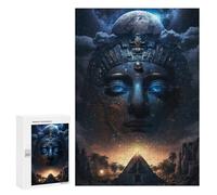 Rompecabezas de 300 piezas para adolescentes, rompecabezas de cielo nocturno de pirámide egipcia para adultos, juego familiar, análisis y lógica, alivio del estrés, regalos, 300 unidades