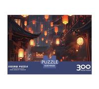 Rompecabezas de 300 piezas para adultos, diseño de arquitectura antigua china, anime, juego intelectual, alivio del estrés, juego educativo, decoración del hogar, relajación e inteligencia, 300 piezas